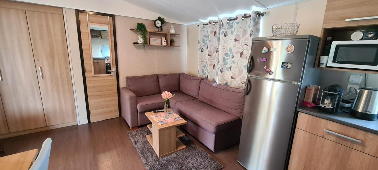 אונזה Mobil-Home 8 Personnes Vue Lac & Wi-Fi Inclus מראה חיצוני תמונה